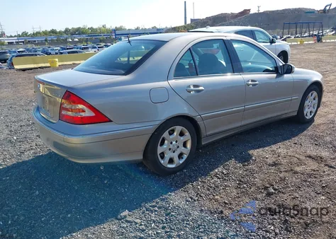 2006 Mercedes-Benz C 280 Luxury 4Matic из США, поврежденный, VIN WDBRF92H36F767441